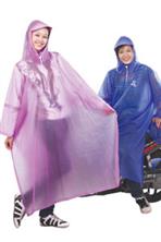 Áo mưa Poncho cổ rùa trong màu