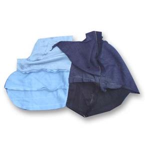 Giẻ lau cotton các màu loại nhỏ