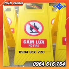 Biển cảnh báo chữ A Cấm lửa